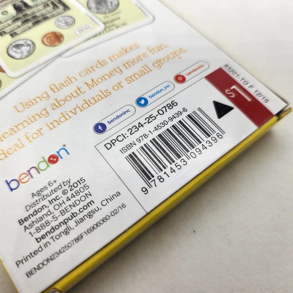 Bendon Interactive Math Flash Cards -Money - Picture 8 of 8